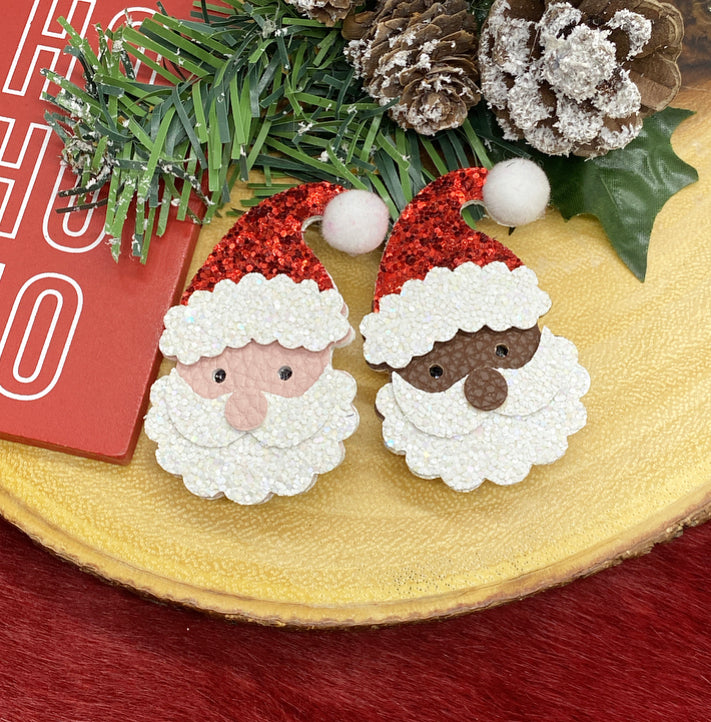 Christmas hair clips