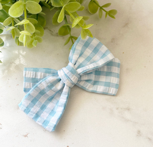 Gingham Lola style bows