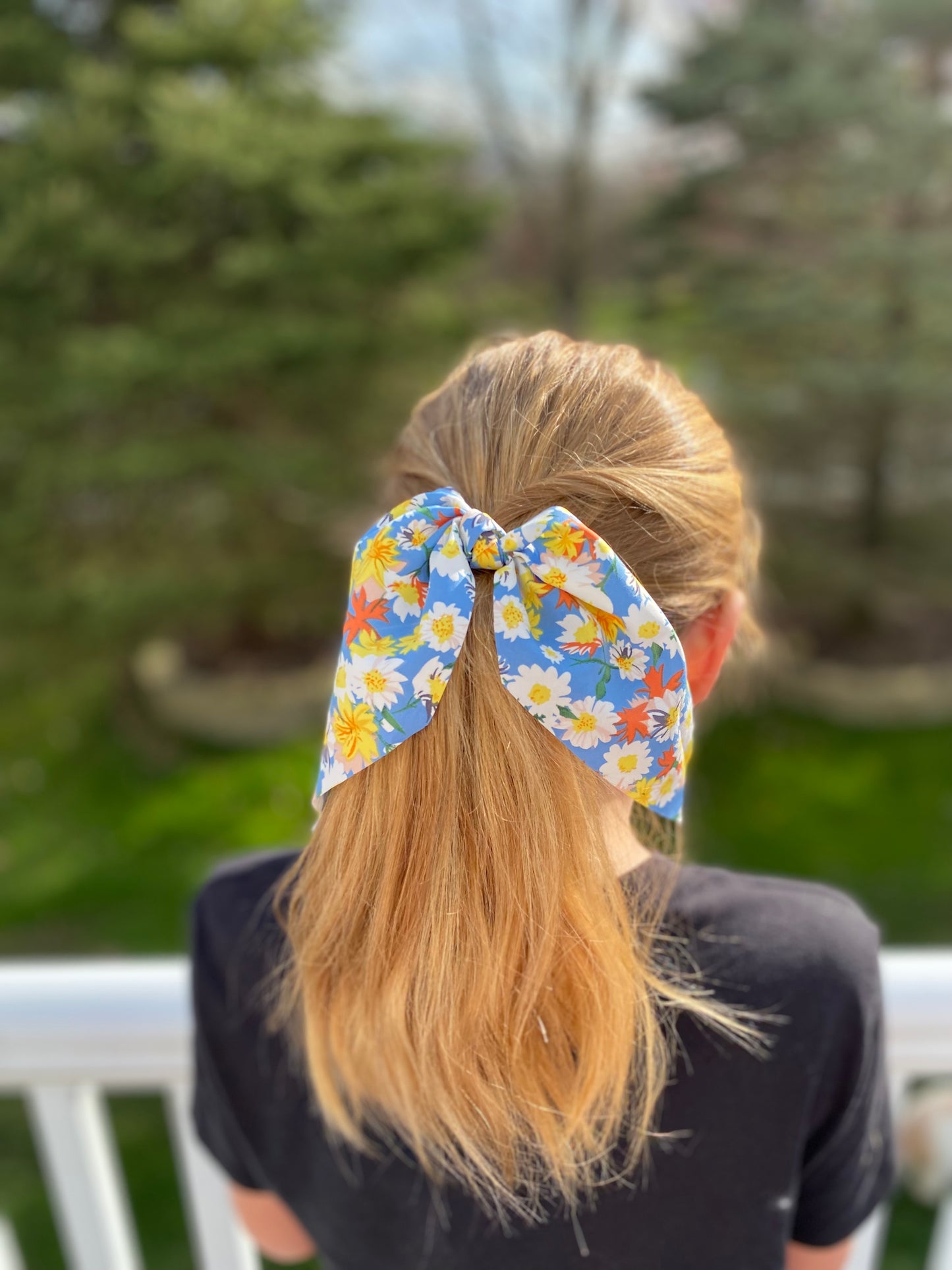 Chiffon hair ties