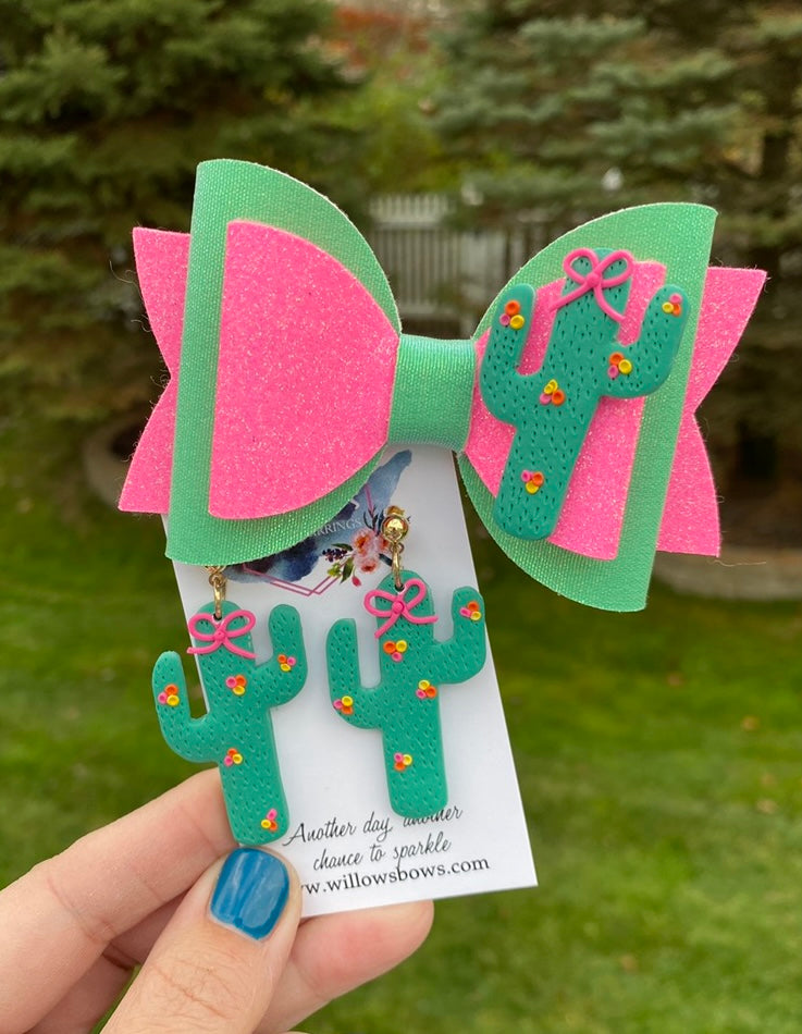 Cactus themed birthday set