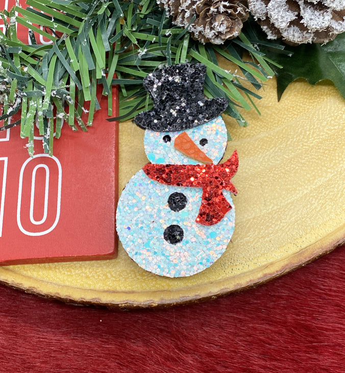 Christmas hair clips