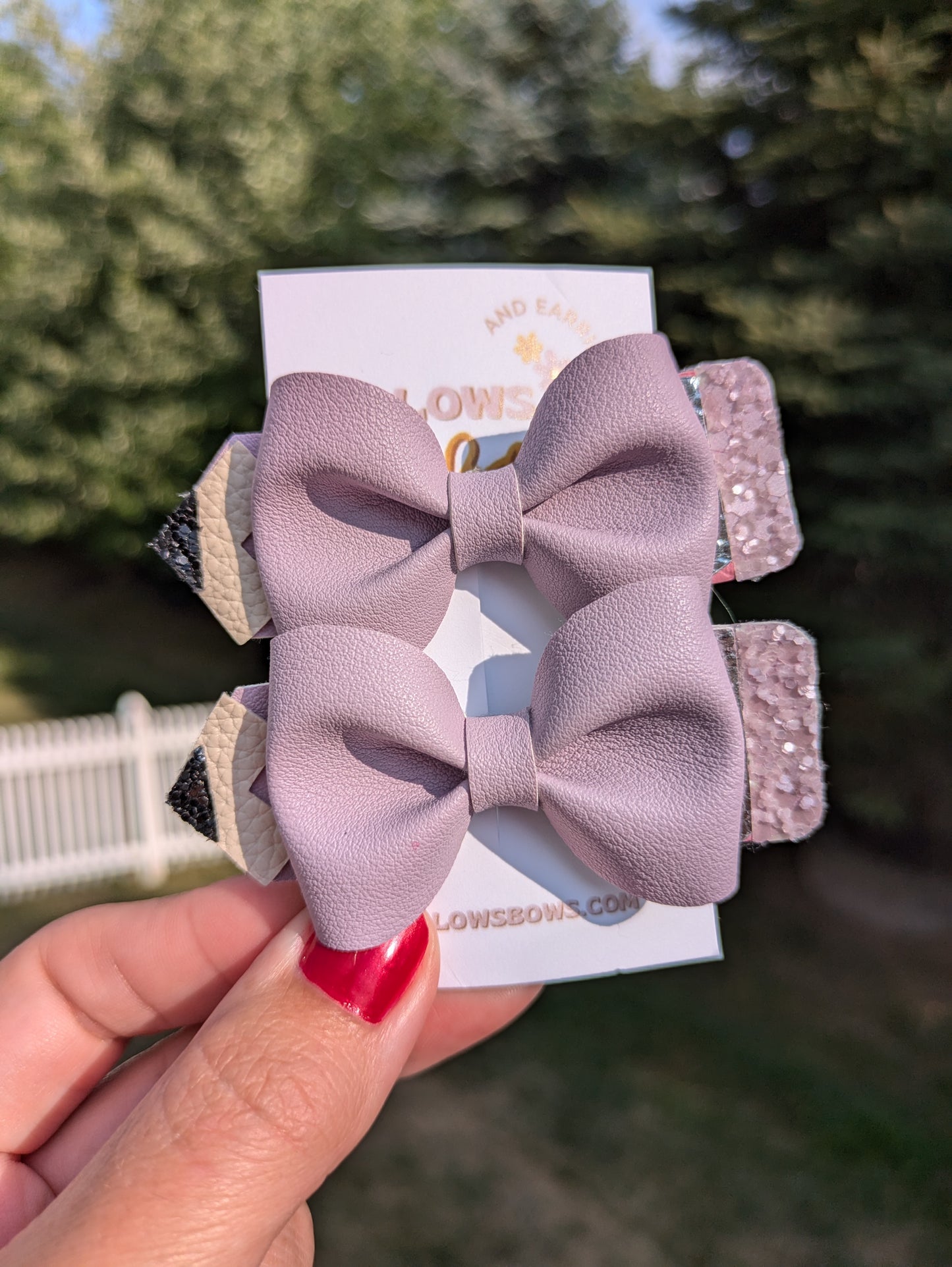 Lavender pencil piggies
