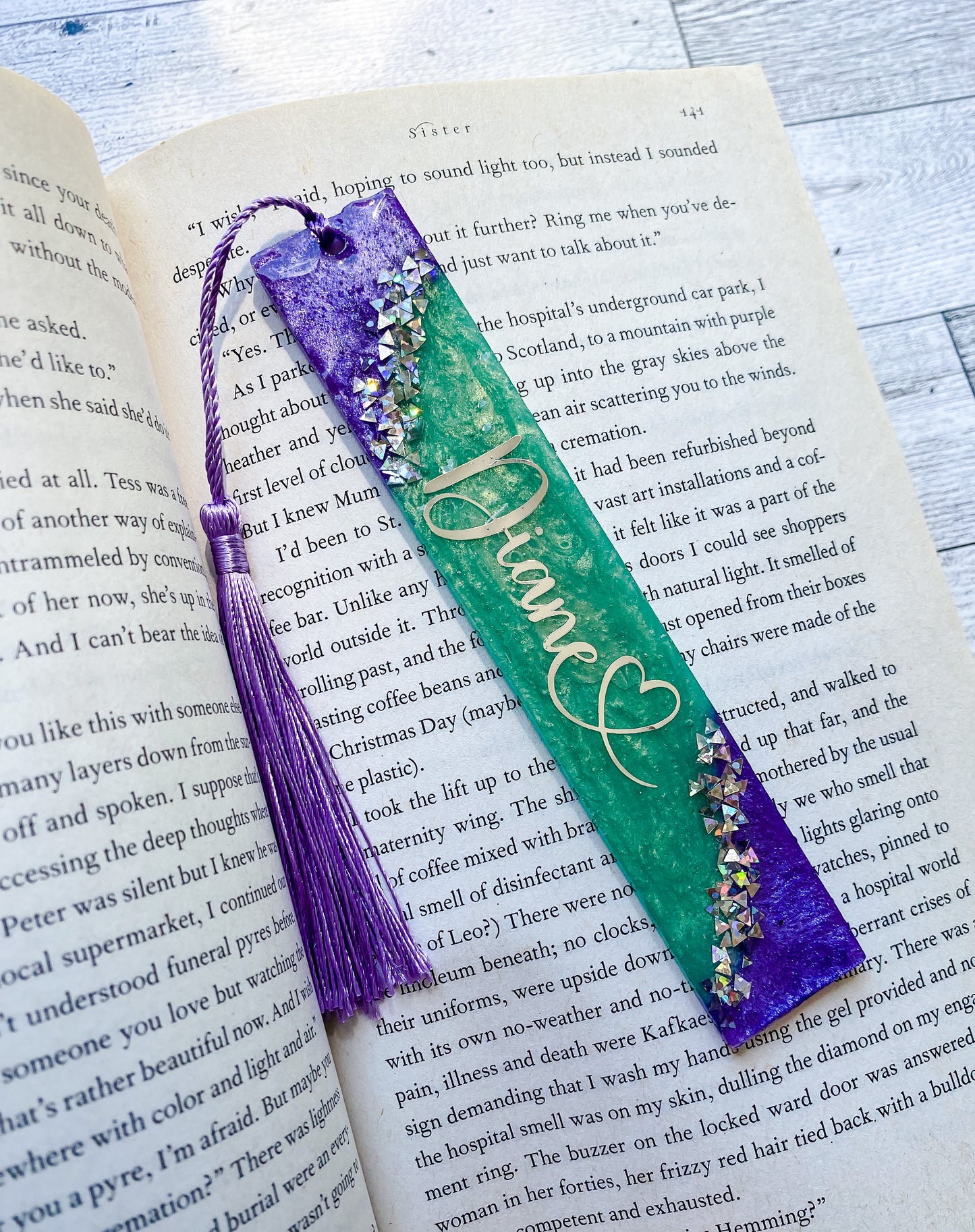 Mermaid inspired book mark!