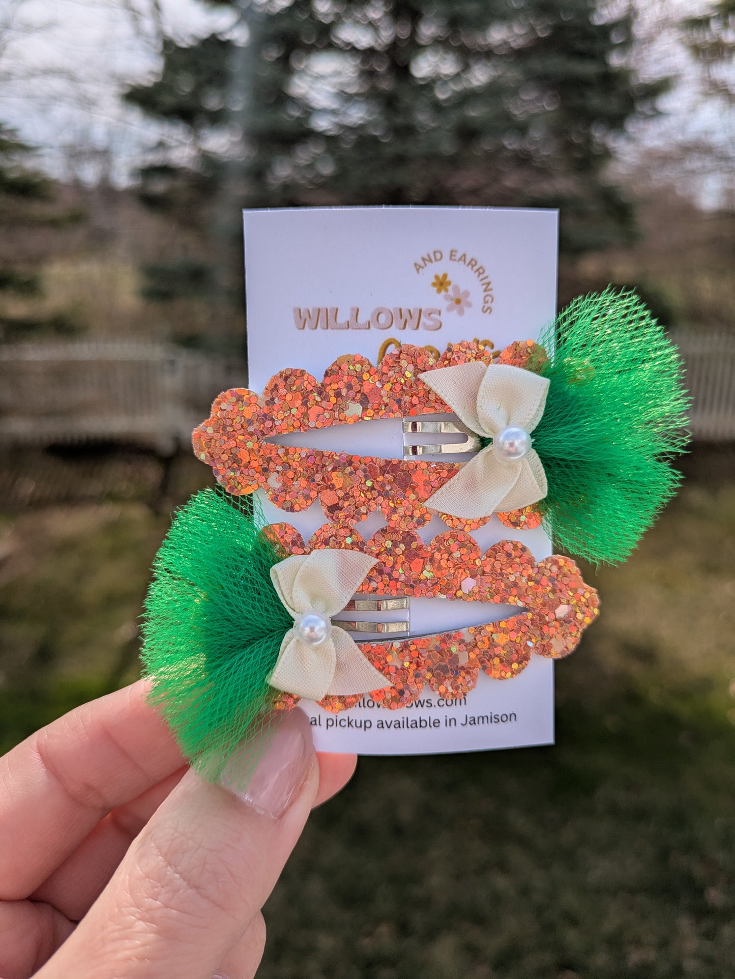Carrot piggy clips