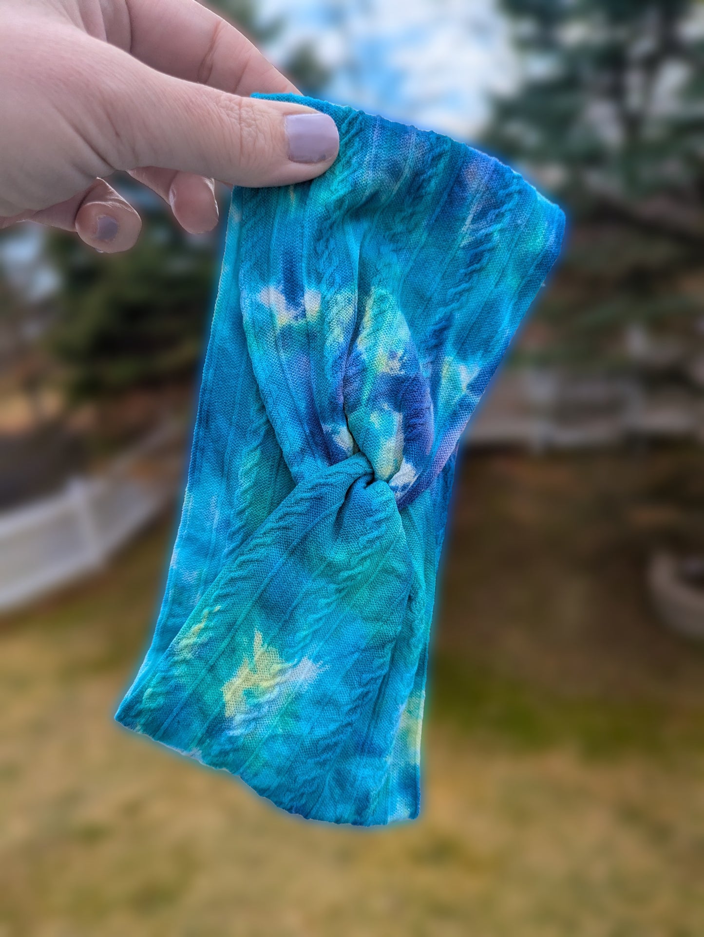 Ocean tie dye