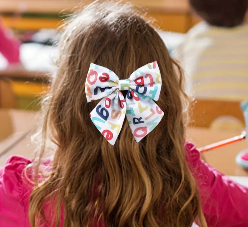 Alphabet sailor bow
