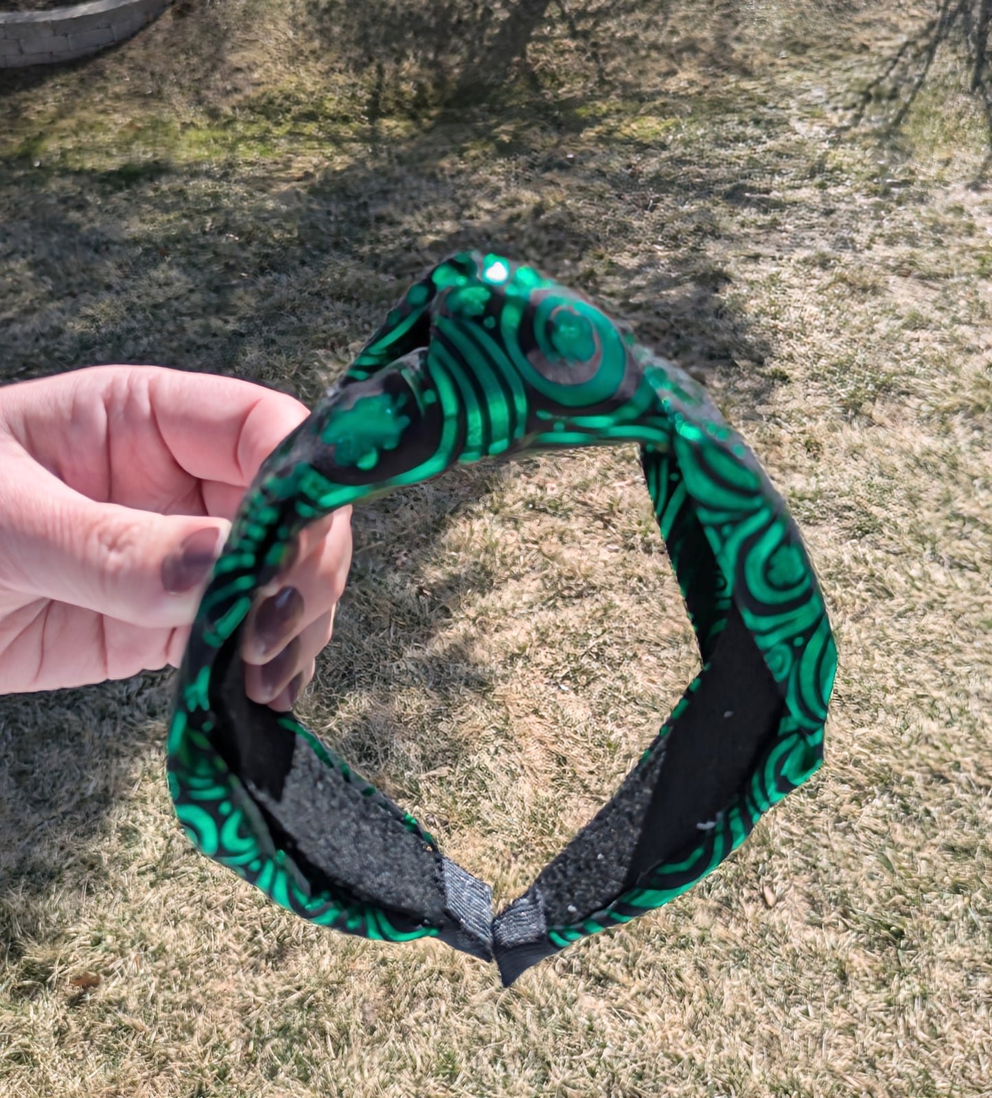 Metallic shamrocks