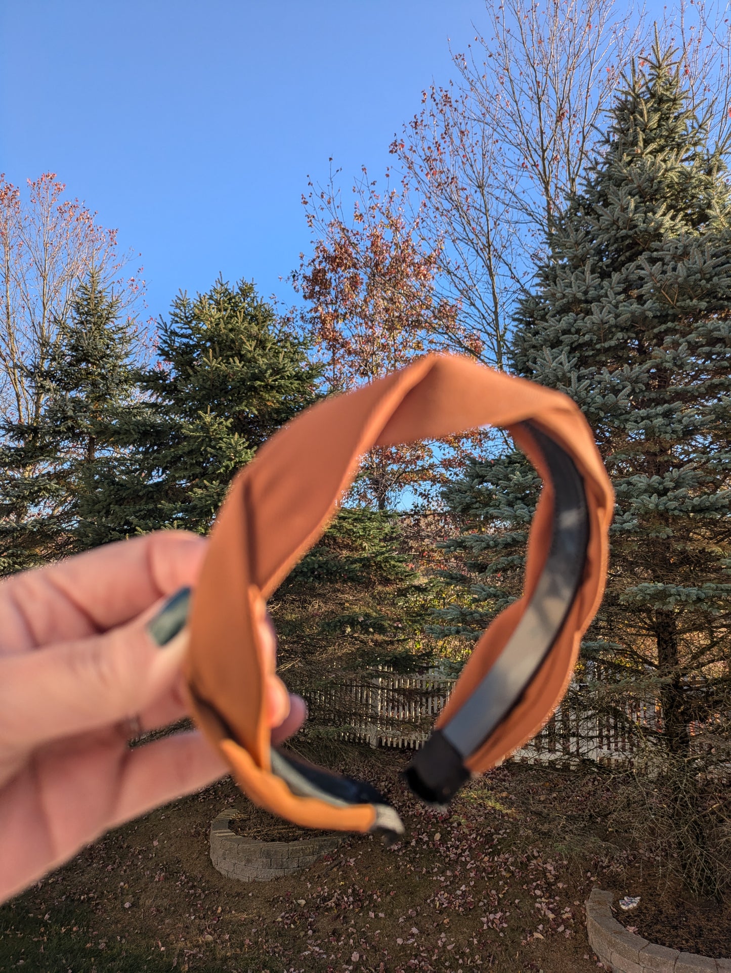 Carmel twist headband