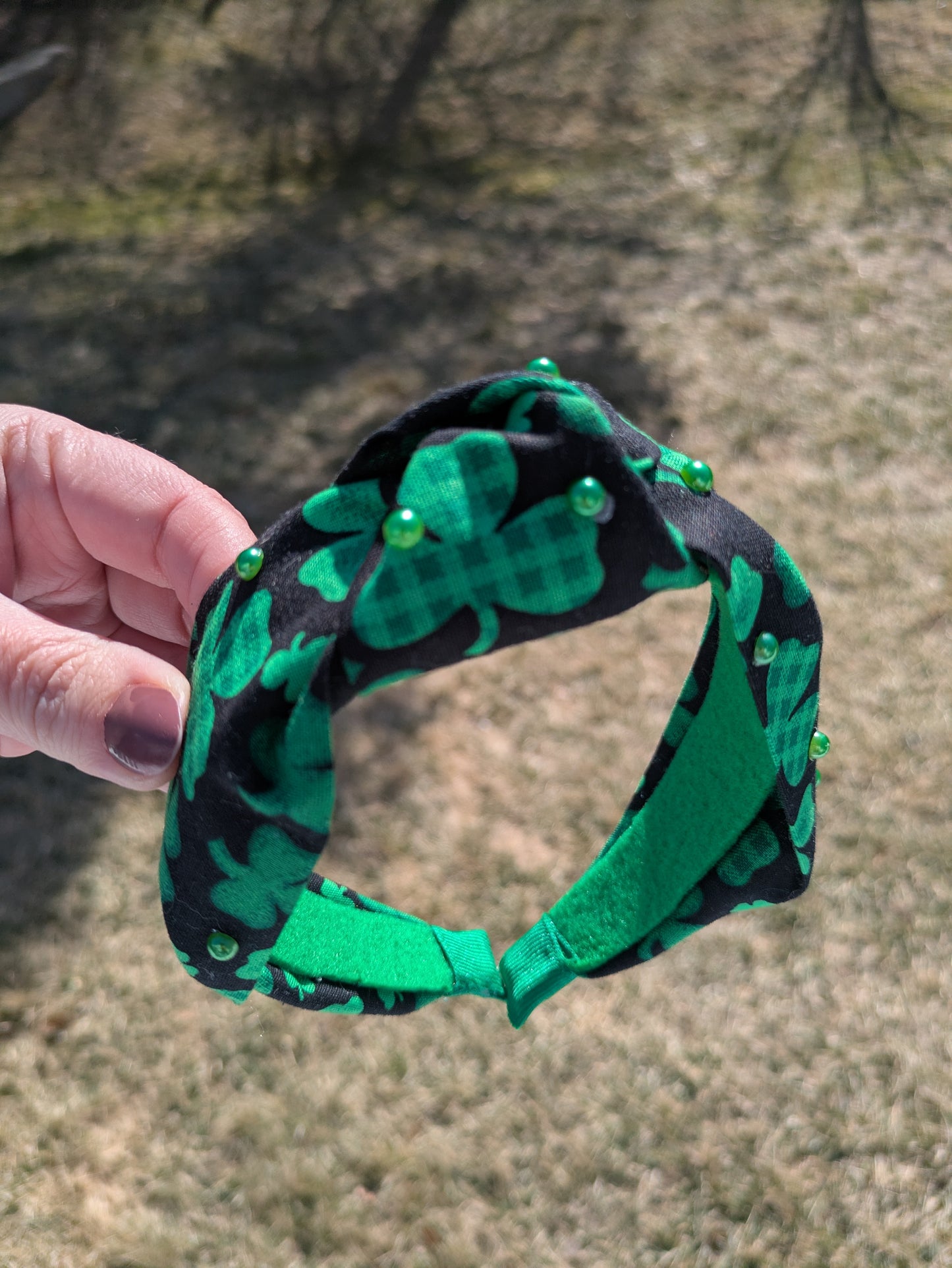 Plaid shamrocks