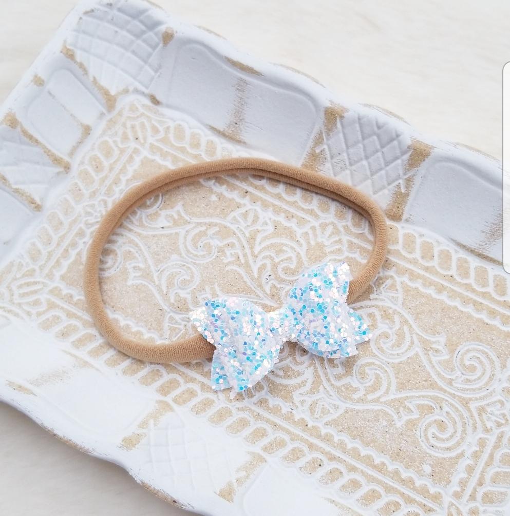 Queen glitter (itty bitty bow)