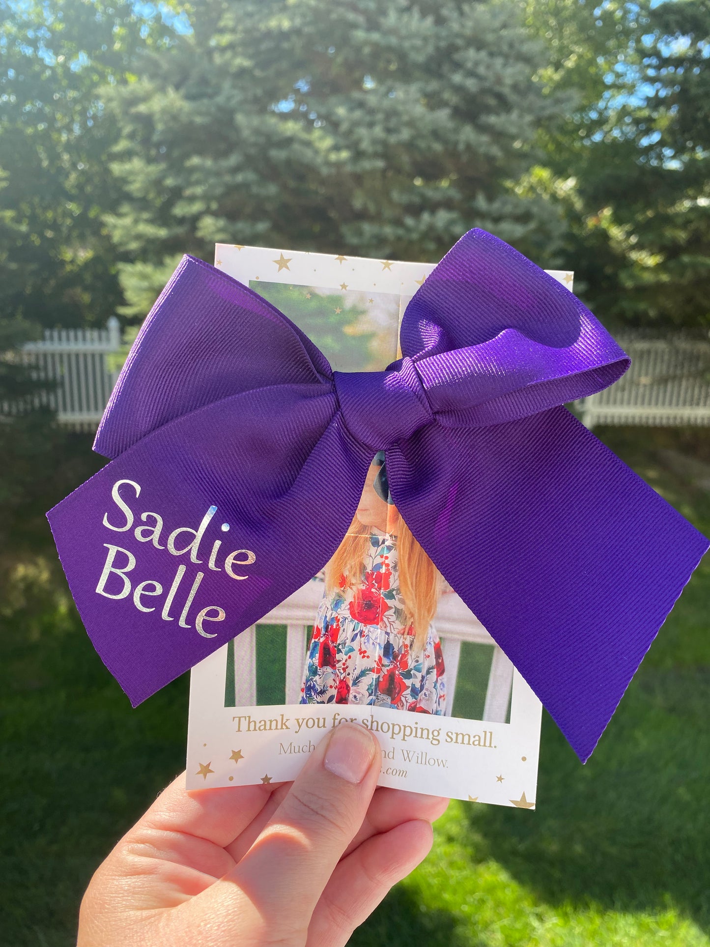 Personalized ribbons