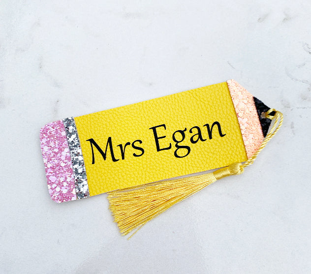 Personalized teacher bookmark