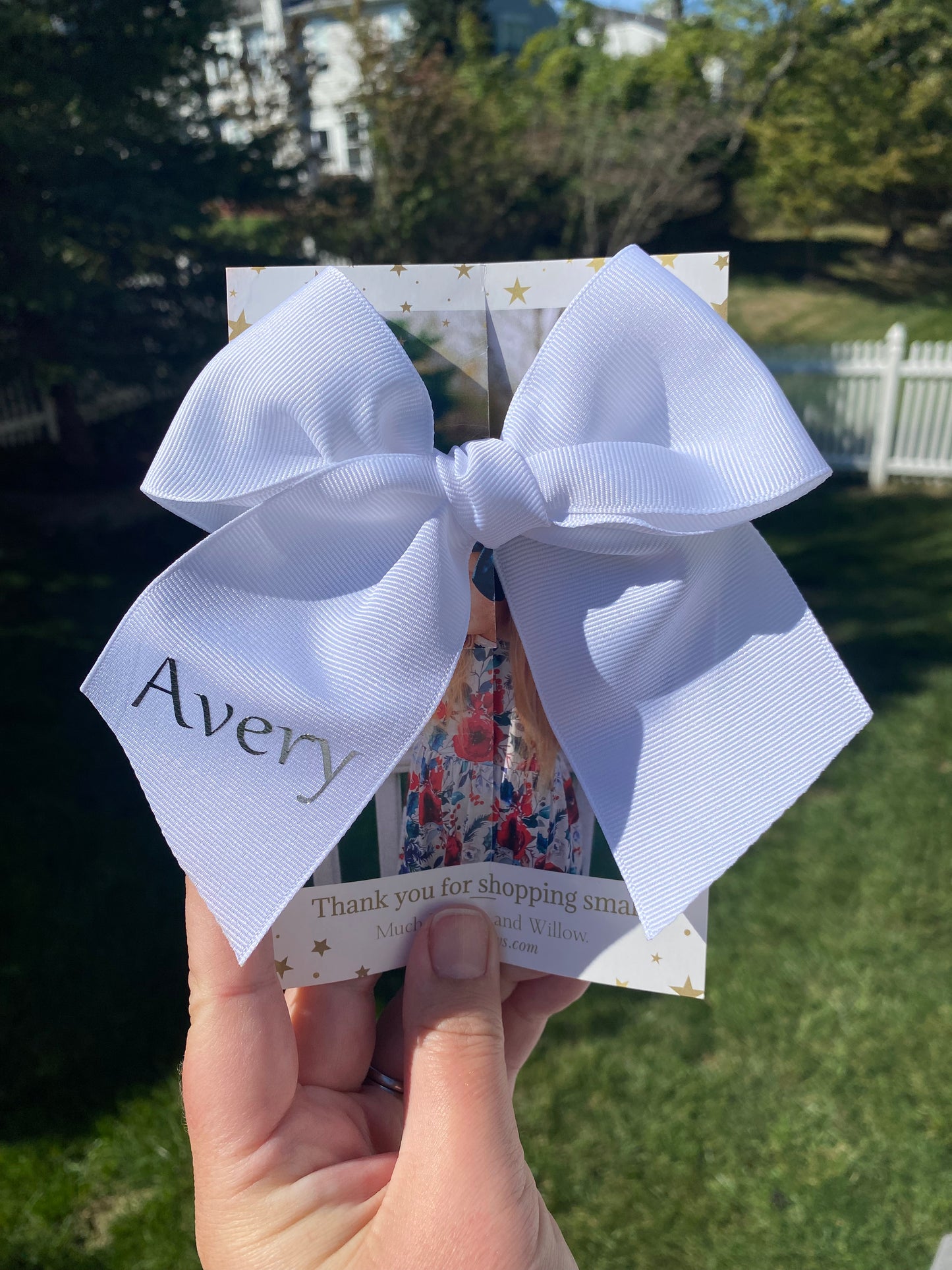 Personalized ribbons