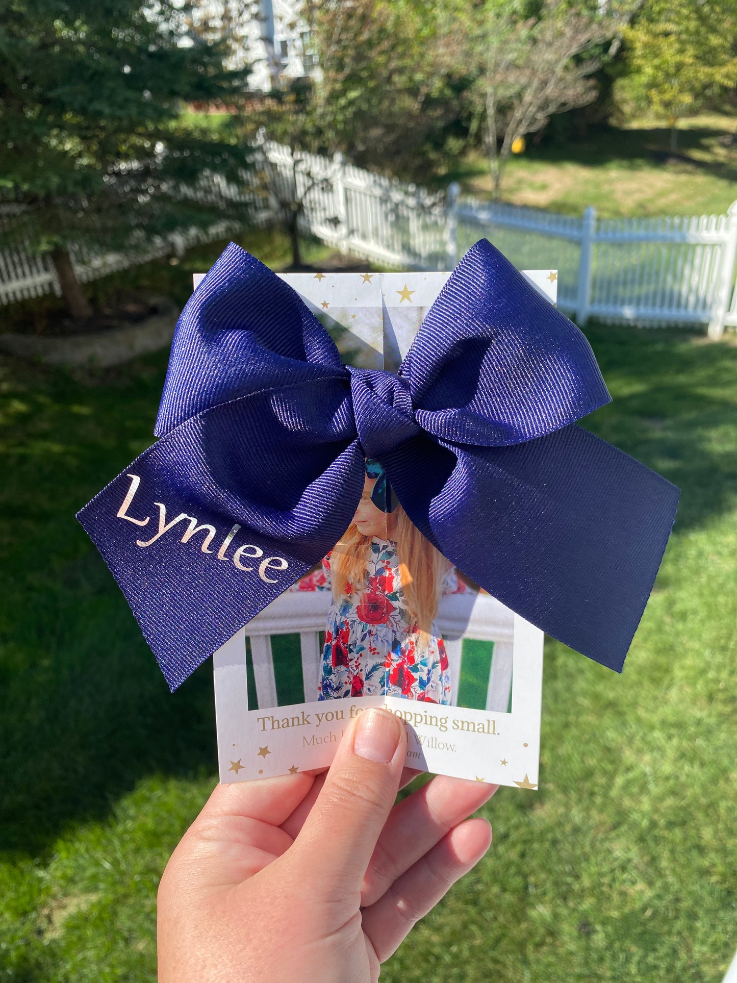 Personalized ribbons