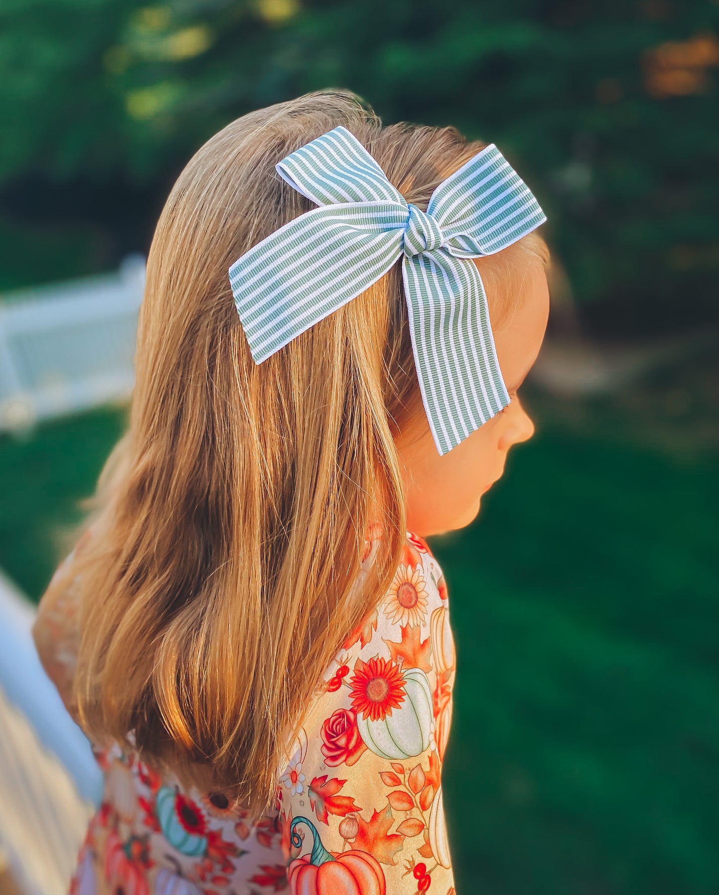 Pinstriped ribbons