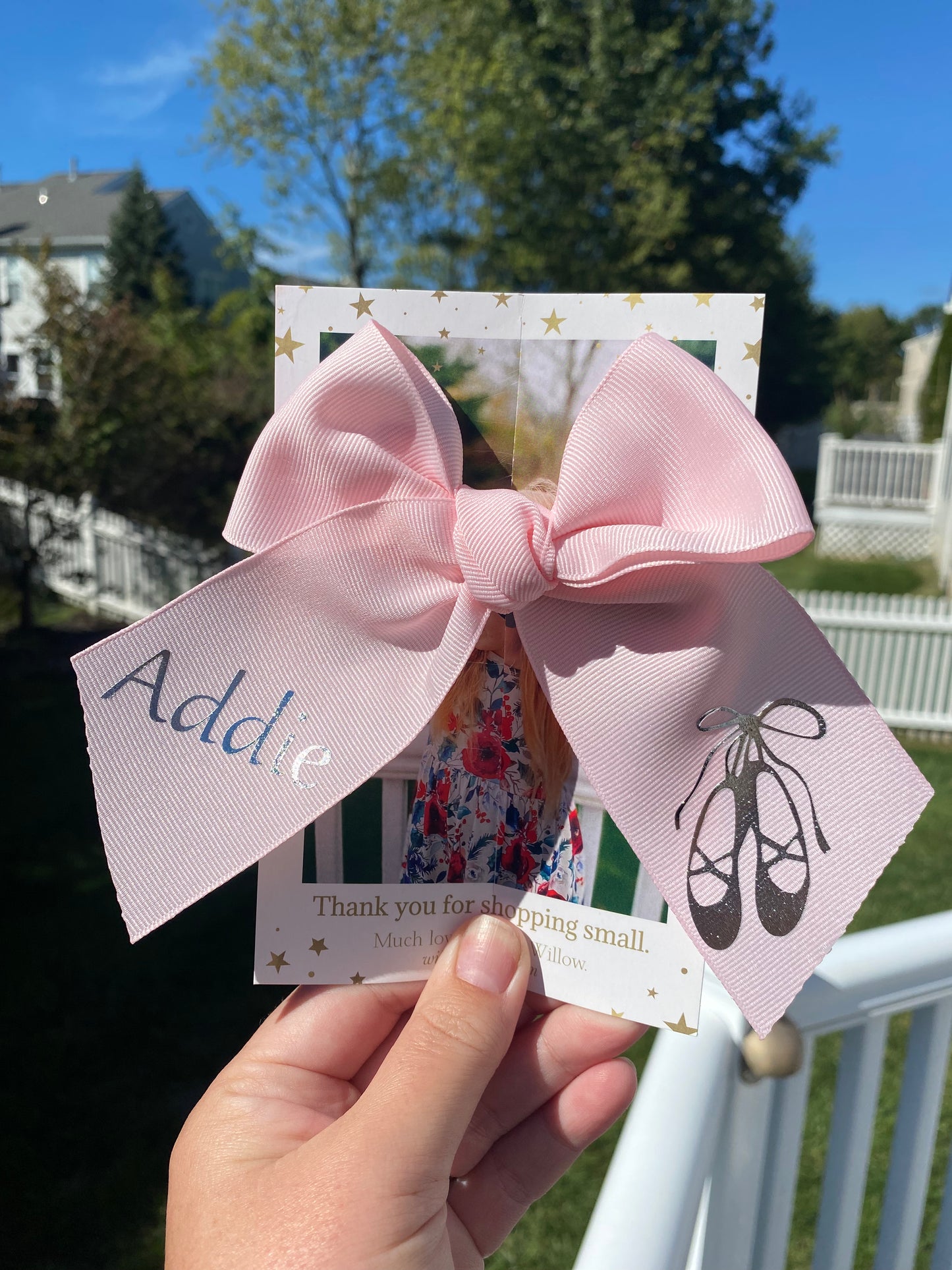 Personalized ribbons