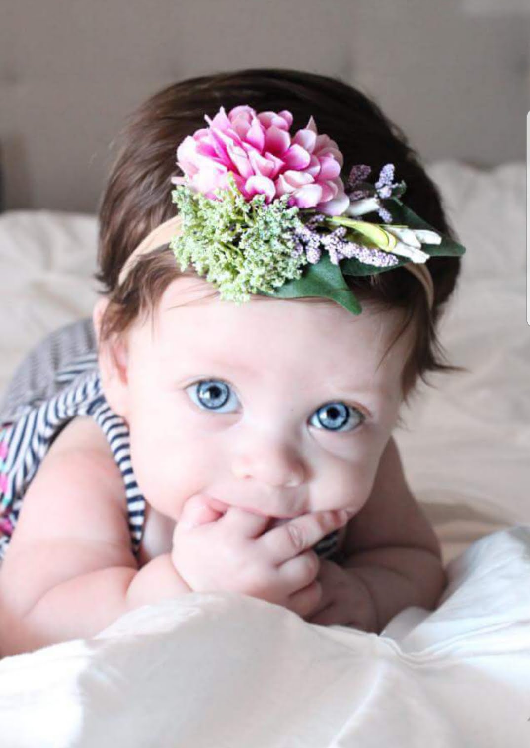 Flower headband