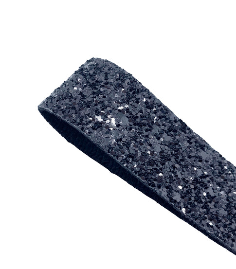 Black glitter