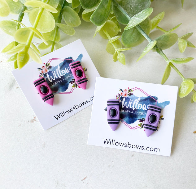 Crayon studs
