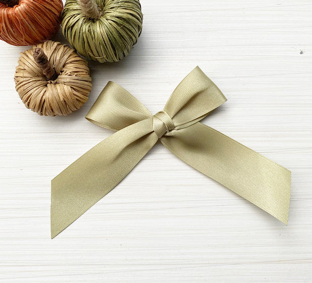 Olive green ribbon