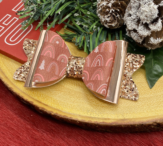 Rose gold Christmas tree