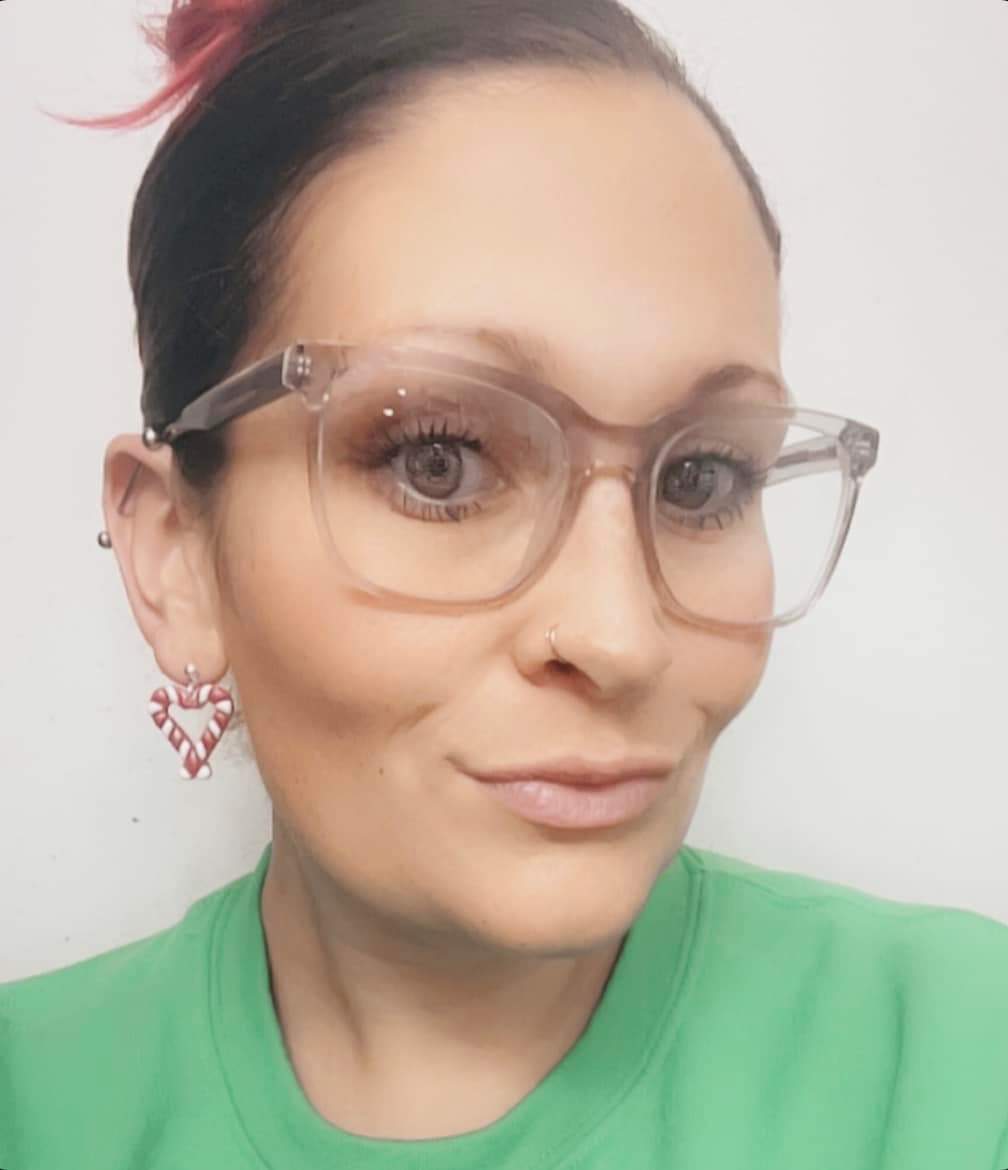 Heart candy cane