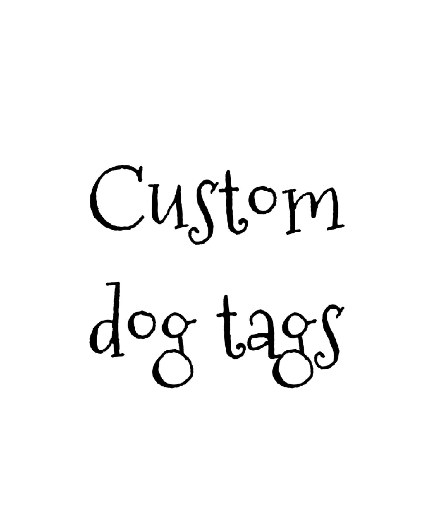 Dog tags