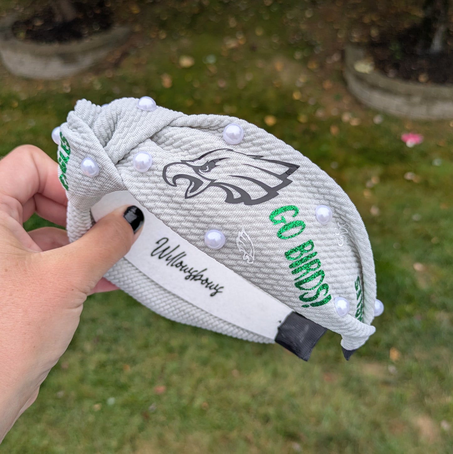 Go birds headbands (grey)