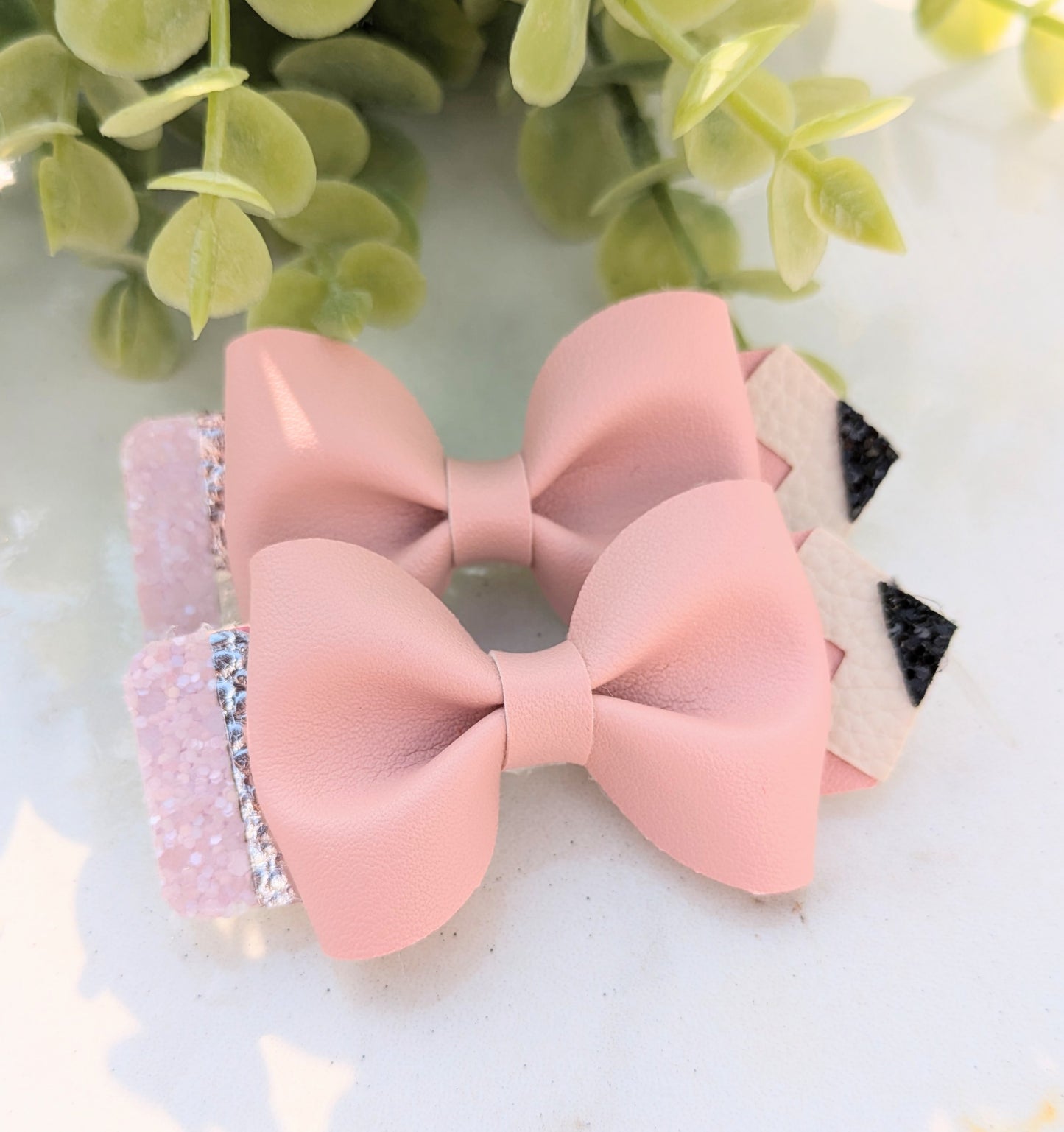 Pink pencil piggies