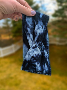 Navy tie dye