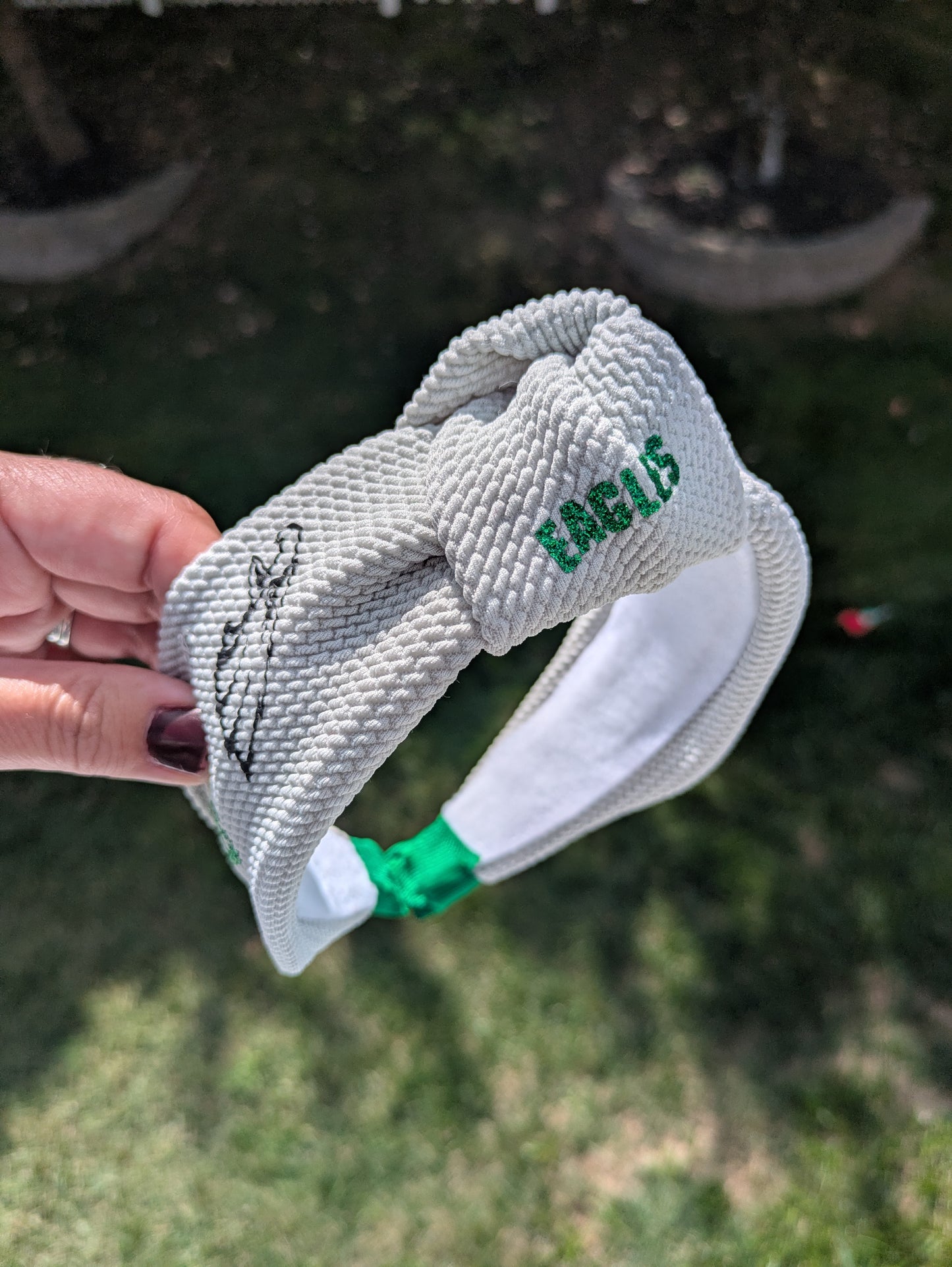 Go birds headbands (grey)