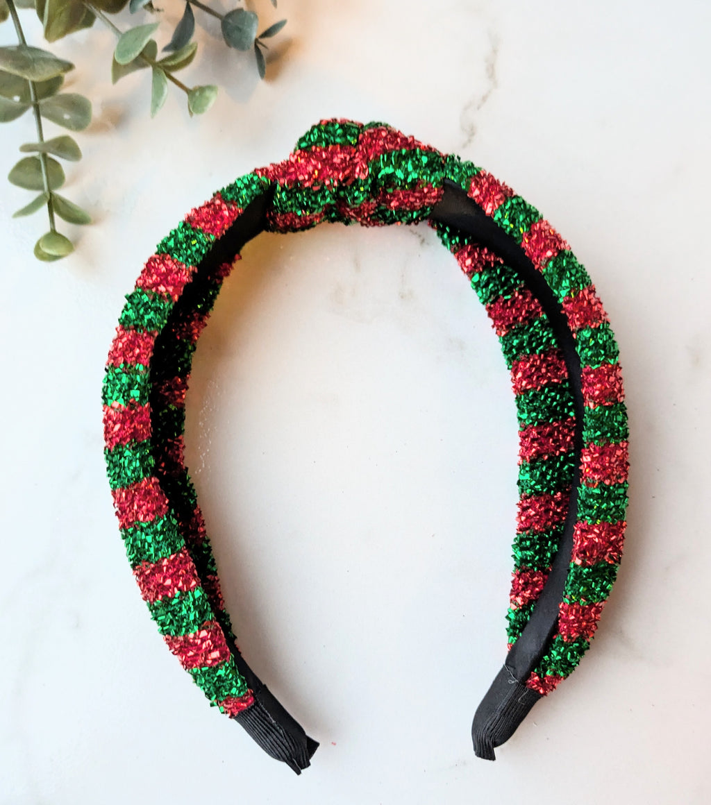 Tinsel headband