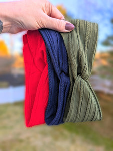 Knit headbands