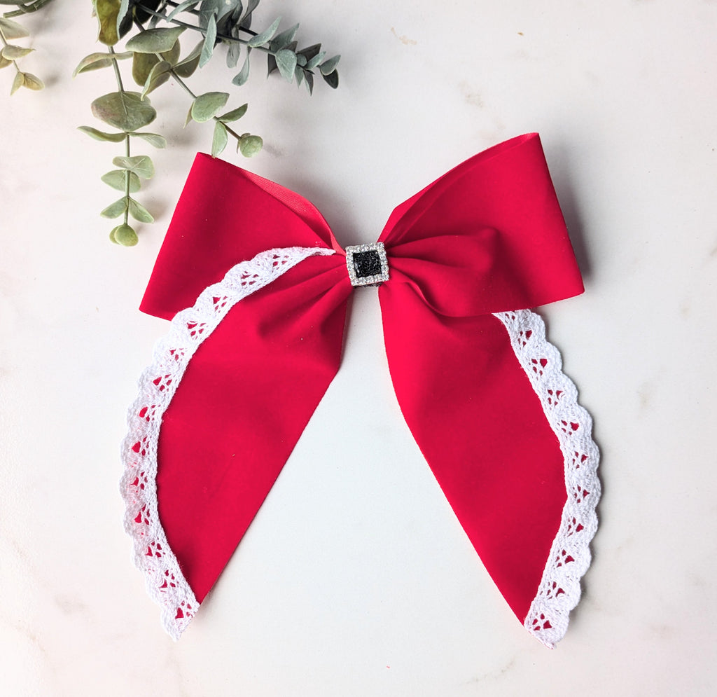 Santa ribbon