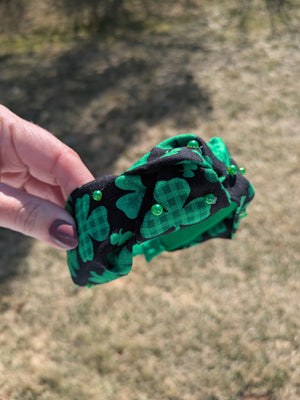 Plaid shamrocks
