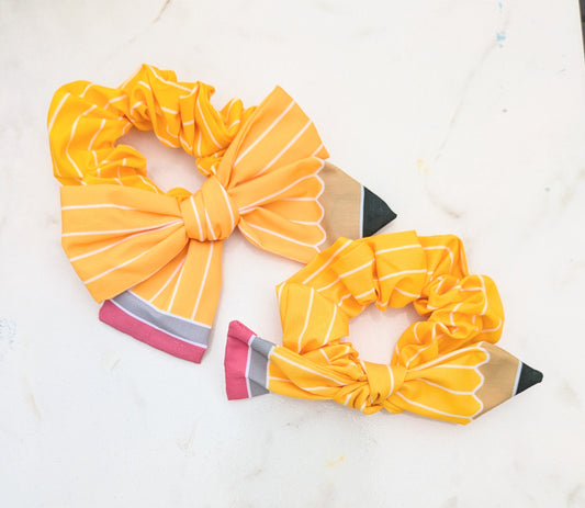 Pencil scrunchie