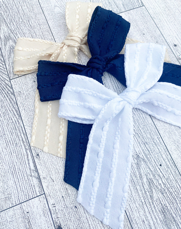 Linen ribbons