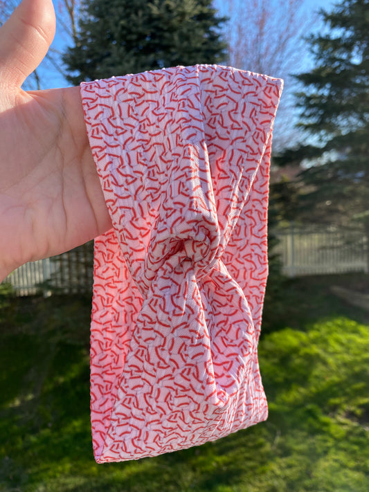 Play ball, twist headband