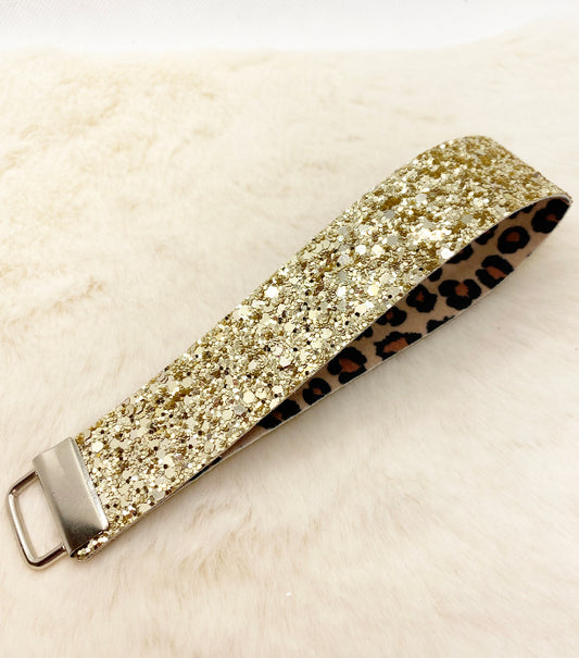 Golden Leopard glitter